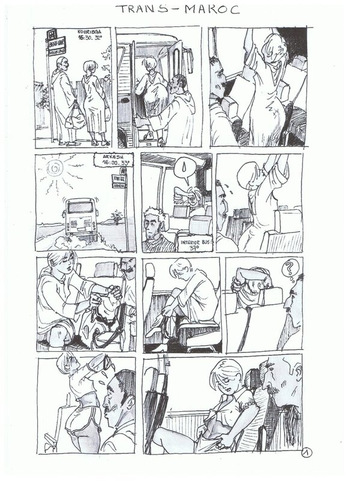 trans marocco rare bd de fidelenrich el maestro (transcomix) cover