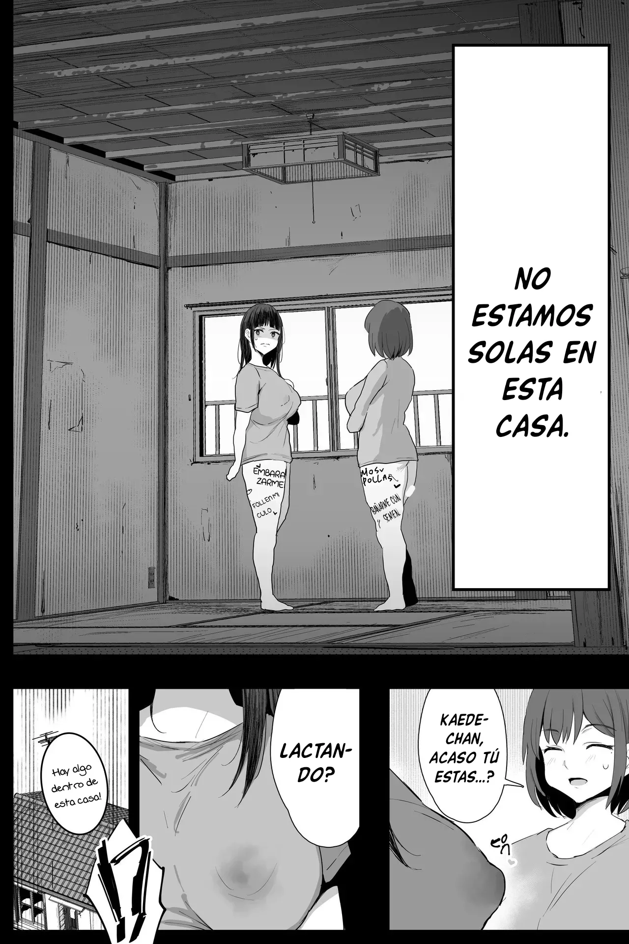 Watashi-tachi, Oyakodon AV Totte Joreishimashita♥ | Realizamos un Exorcismo, Filmando una Película Porno de Madre e Hija♥ page 11 full