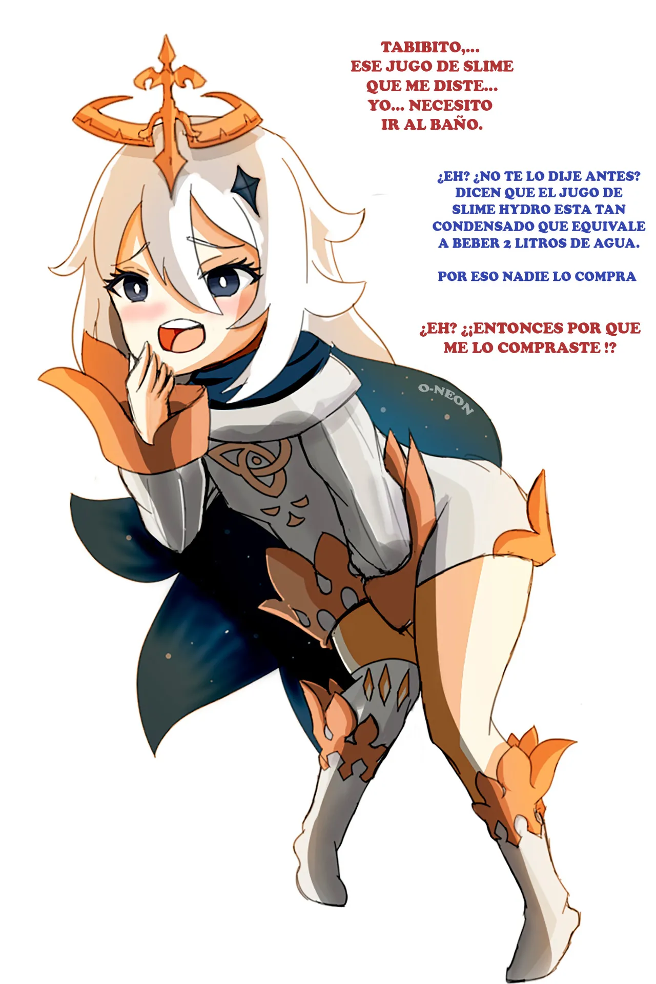 Paimon need to pee page 2 full