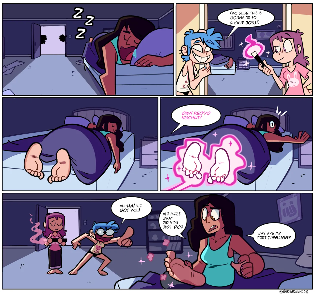 Yourhardnerdcollectr - Rhea the Lee page 1 full