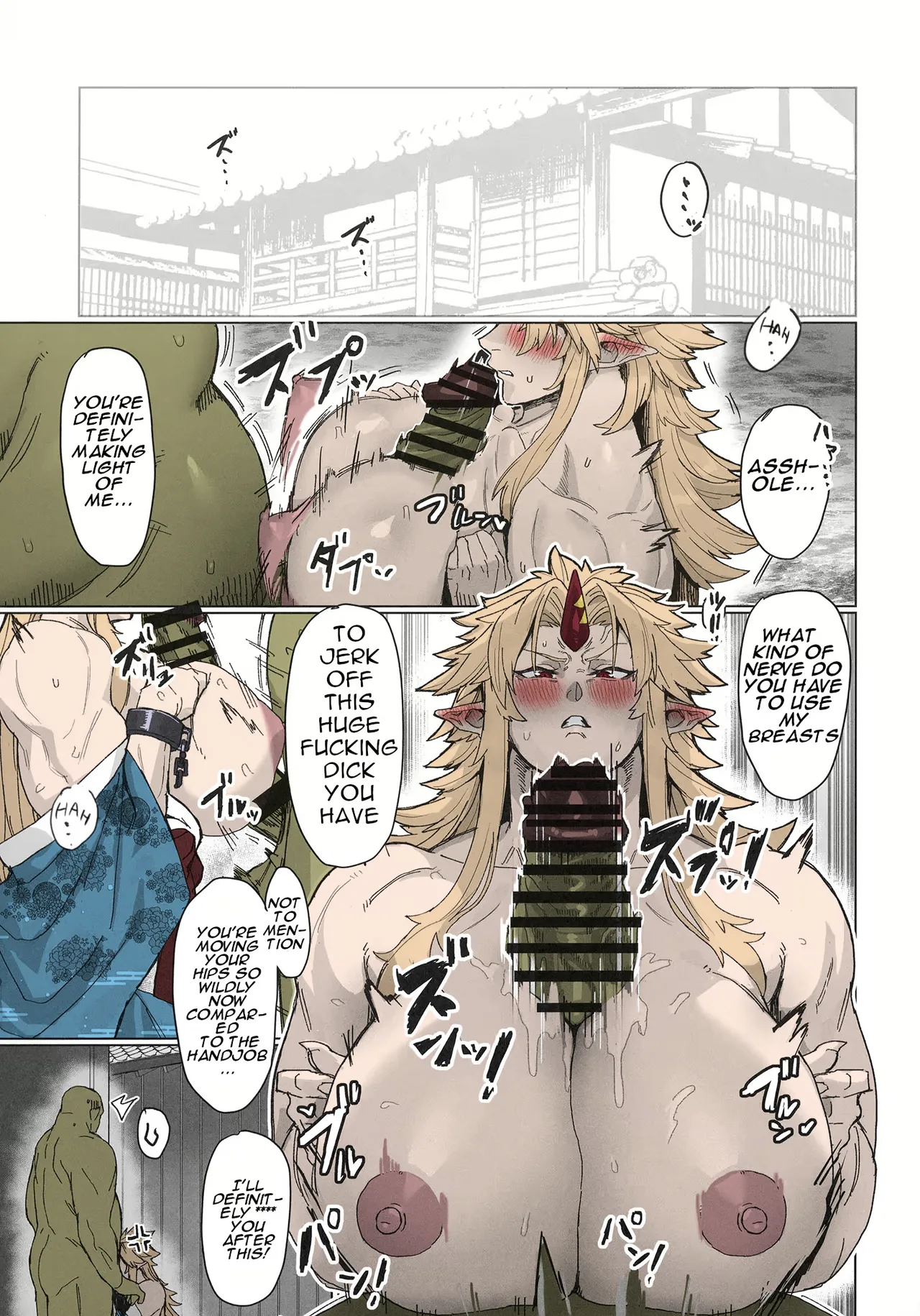 Yuugi Locked In A Grapple With An Orc 2 page 11 full