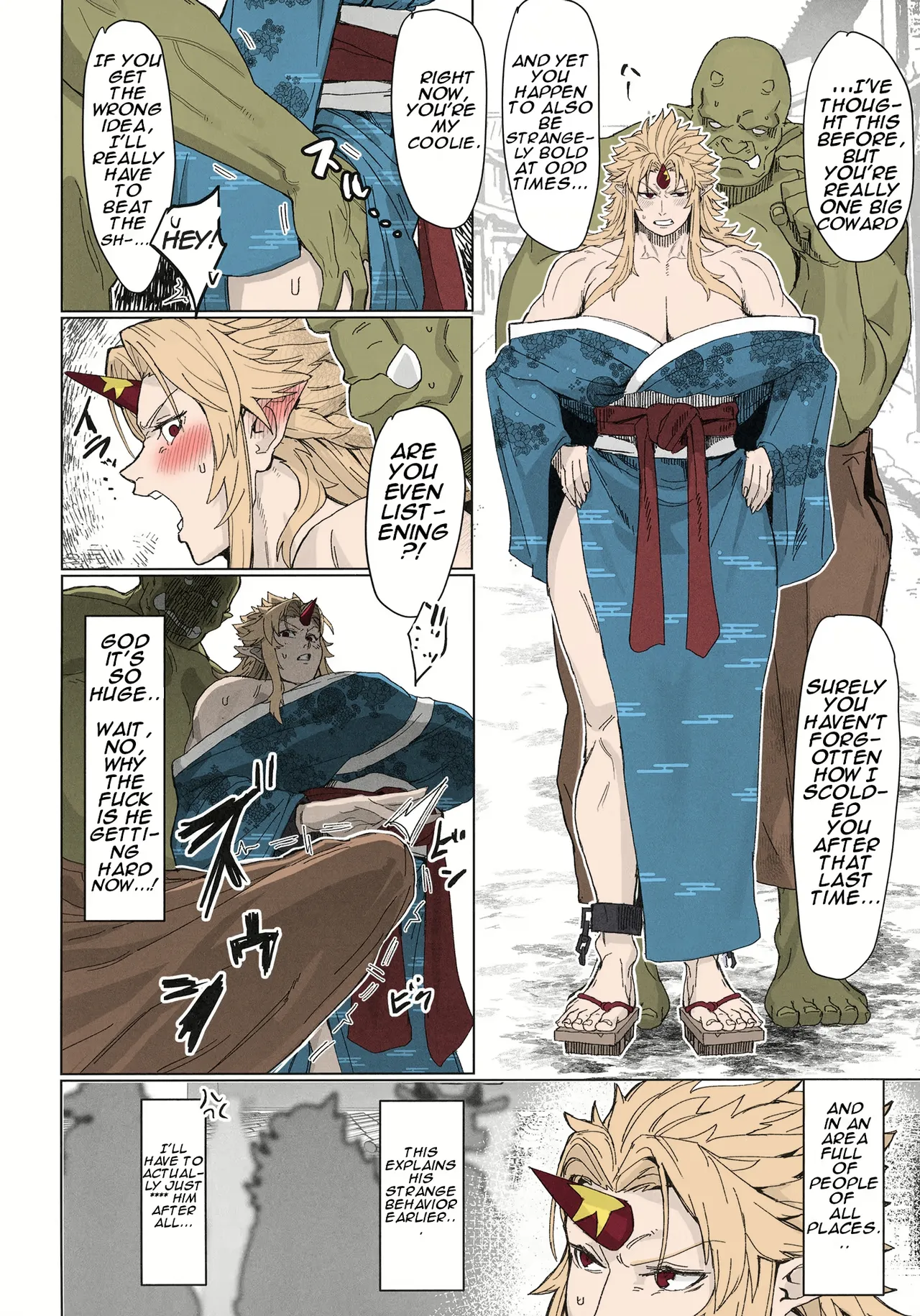 Yuugi Locked In A Grapple With An Orc 2 page 6 full