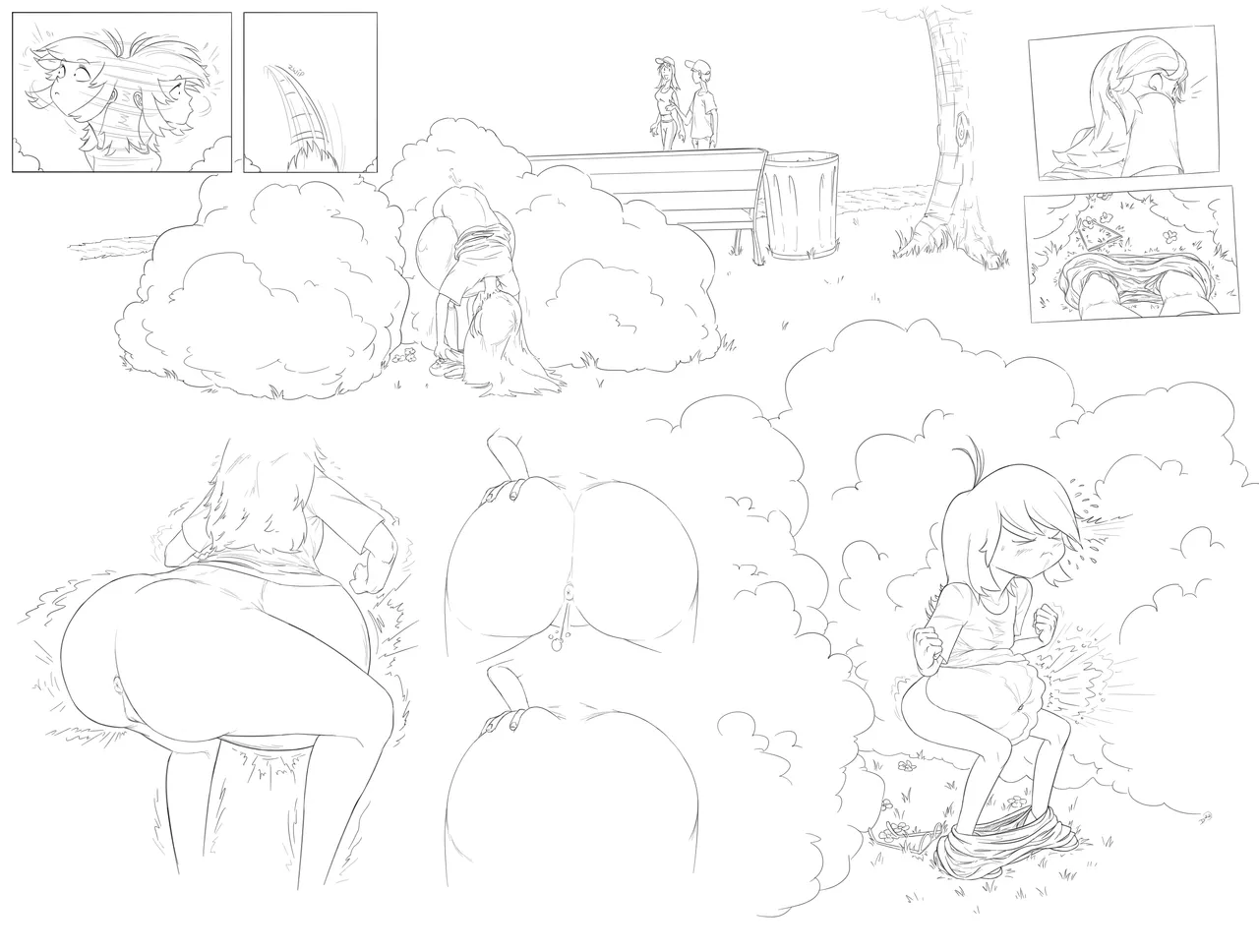 The odd girl at the park page 12 full