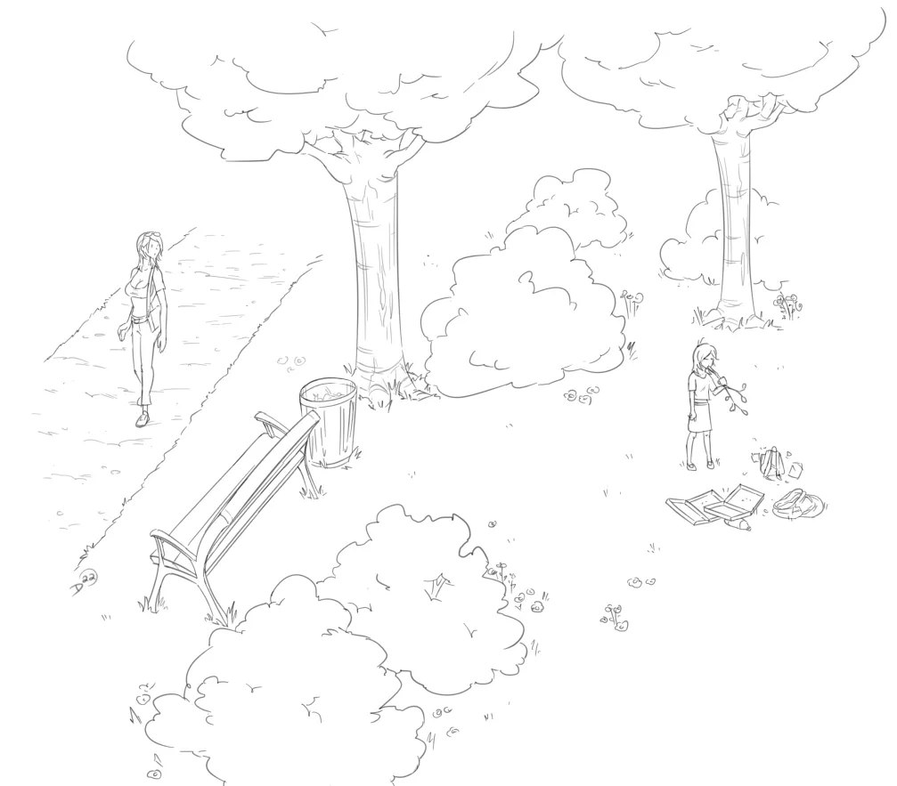The odd girl at the park page 2 full