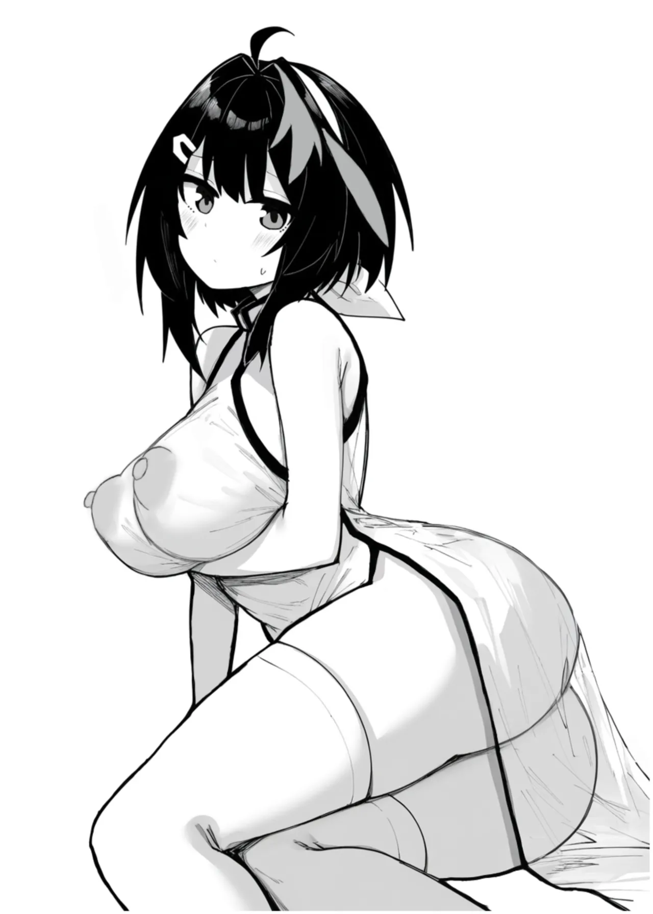 Arknights See-Through China Dress Club Hitori Goudou page 11 full