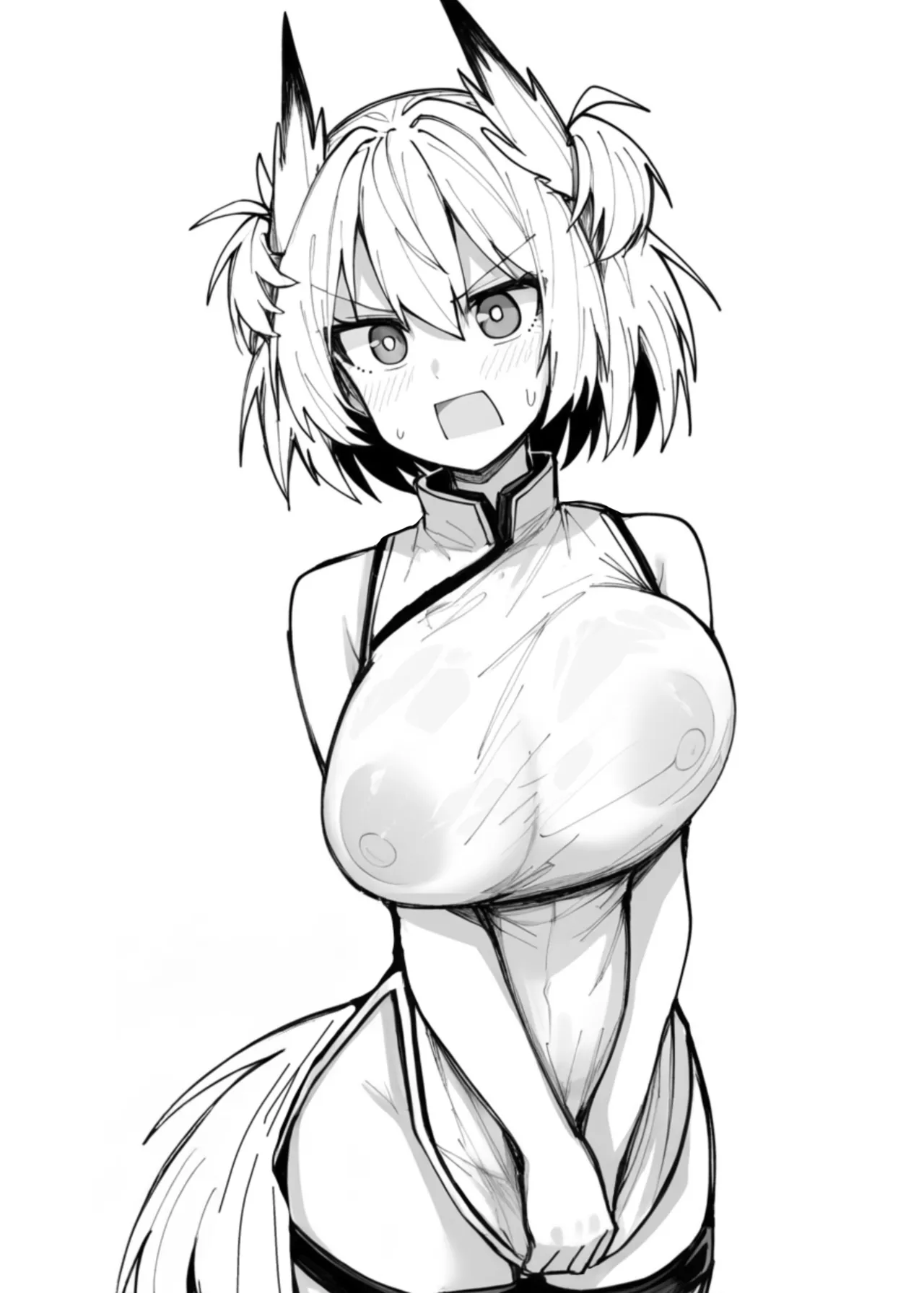 Arknights See-Through China Dress Club Hitori Goudou page 8 full