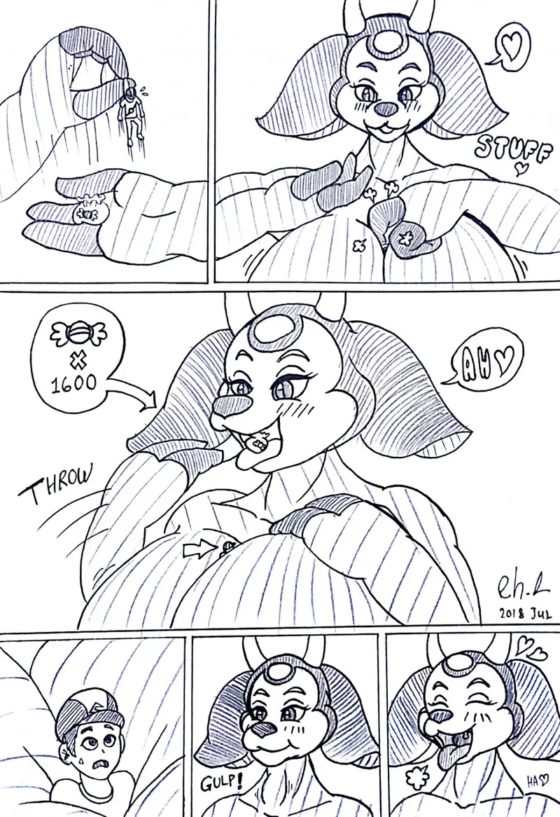 Rare Candy Overdose: Miltank page 11 full