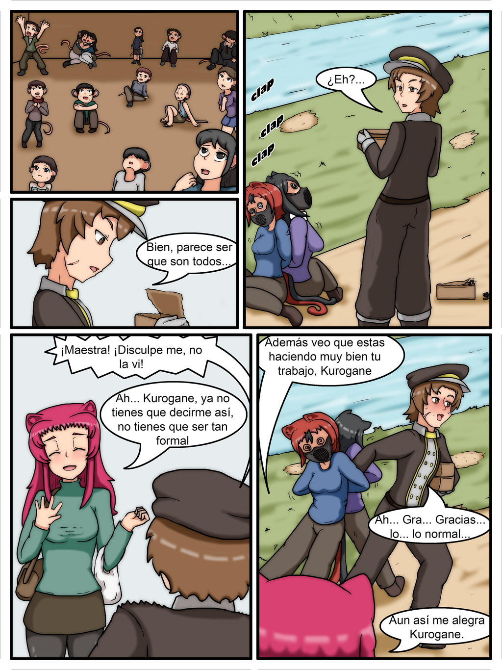 Hermanas Neko: A little fun page 4 full