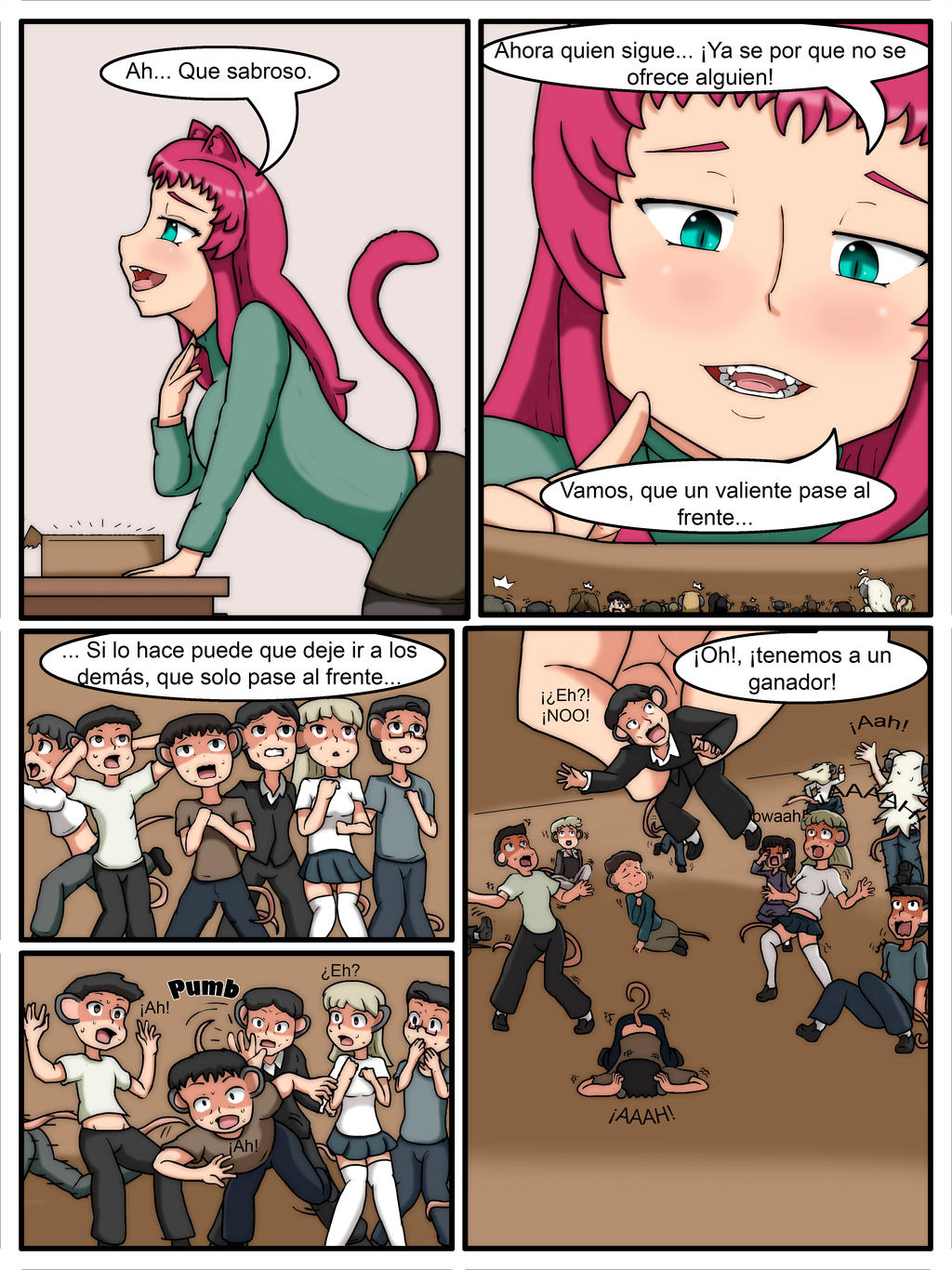 Hermanas Neko: A little fun page 8 full