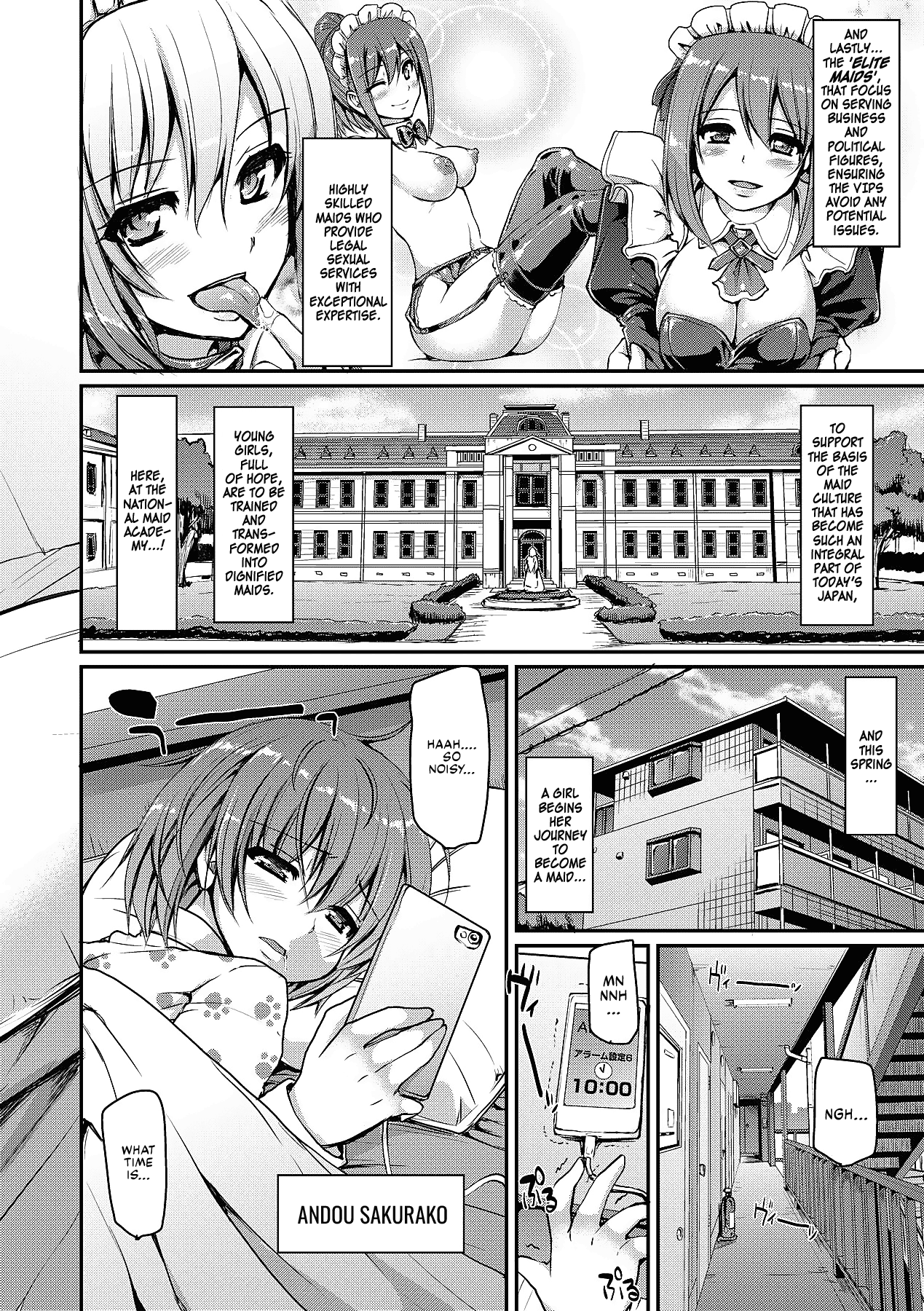 Maid Gakuen e Youkoso!! - Welcome to Maid Academy Ch. 1-4 page 6 full