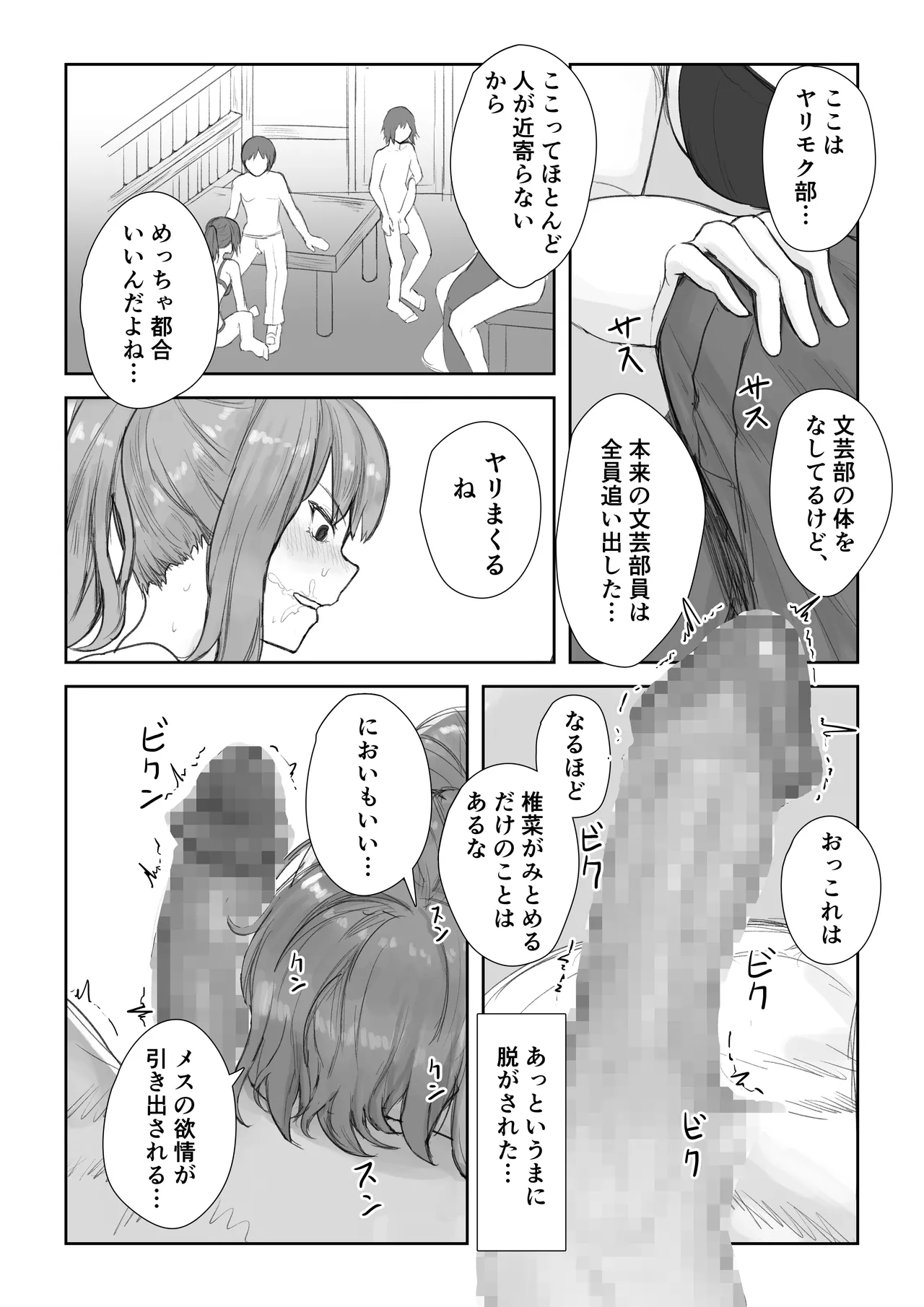 Houkago Yarimoku-bu ~Hitomebore no Seiso Bitch to Rankou Zanmai~ page 12 full