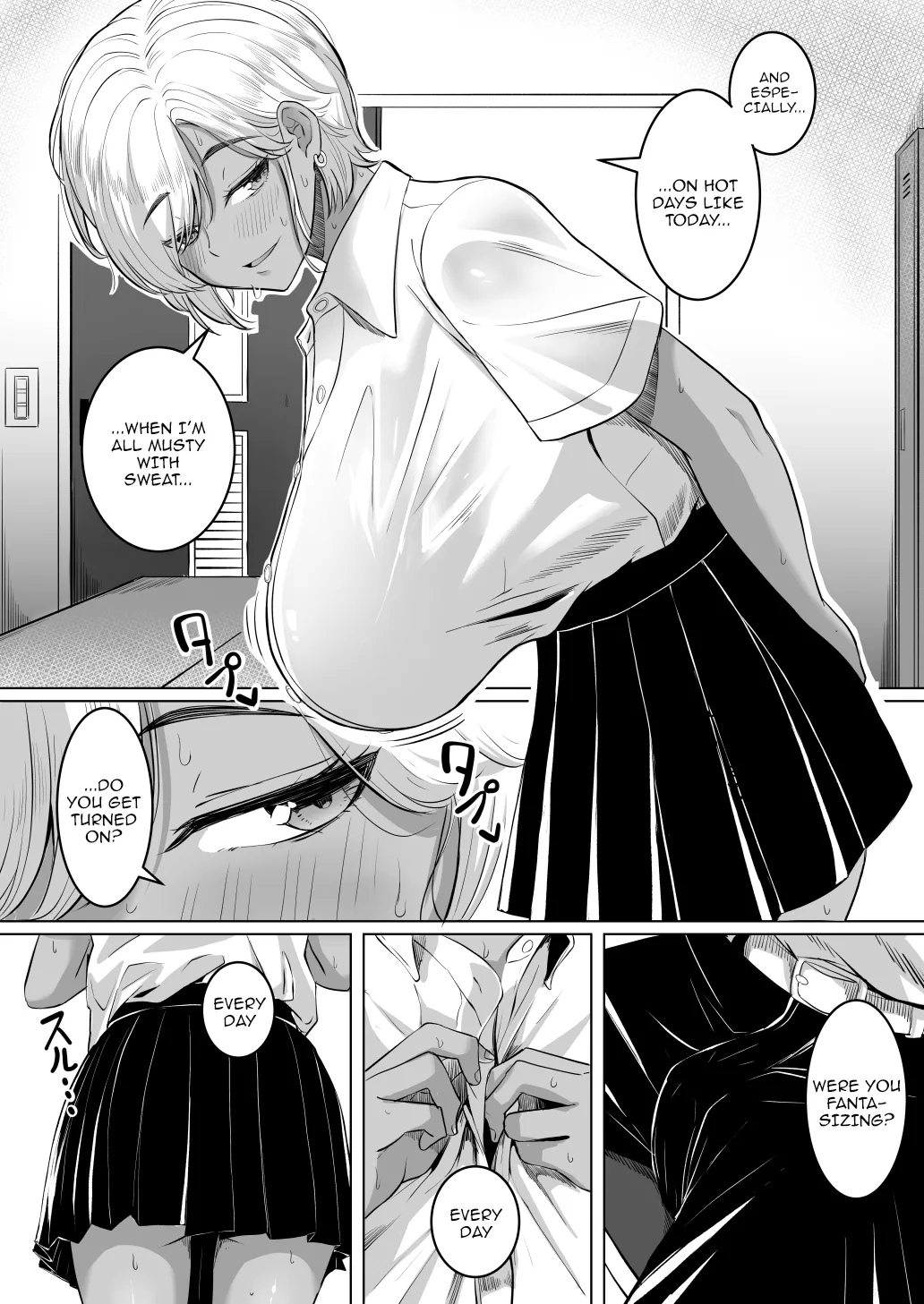 Senpai no Muwaa o Boku wa Mitai | I Wanna See Senpai's Stuffy, Steamy Place page 6 full