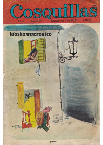 Revista Cosquillas #28 [Spanish] cover