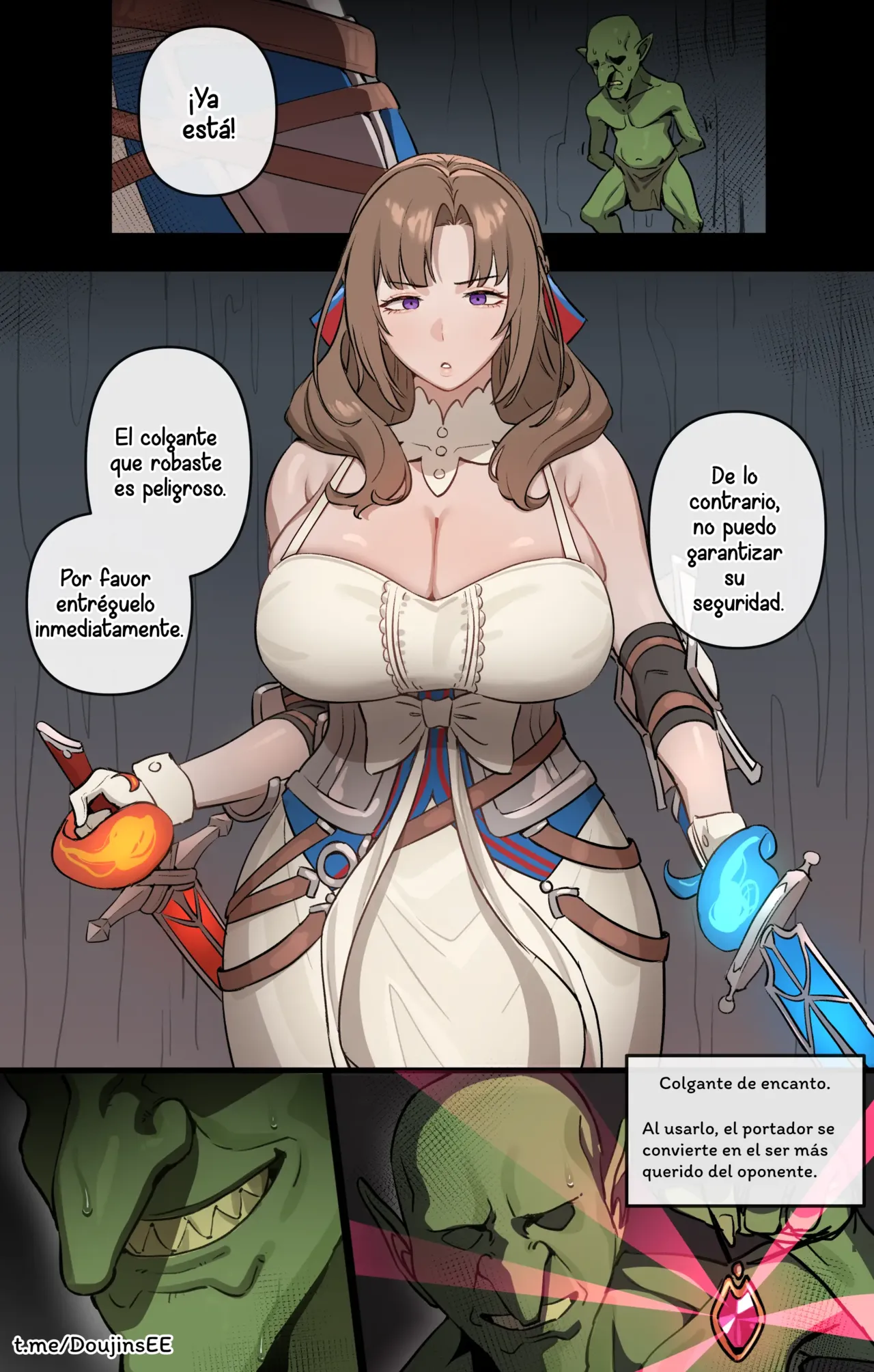 Mamako es encantada y follada por un Goblin page 1 full