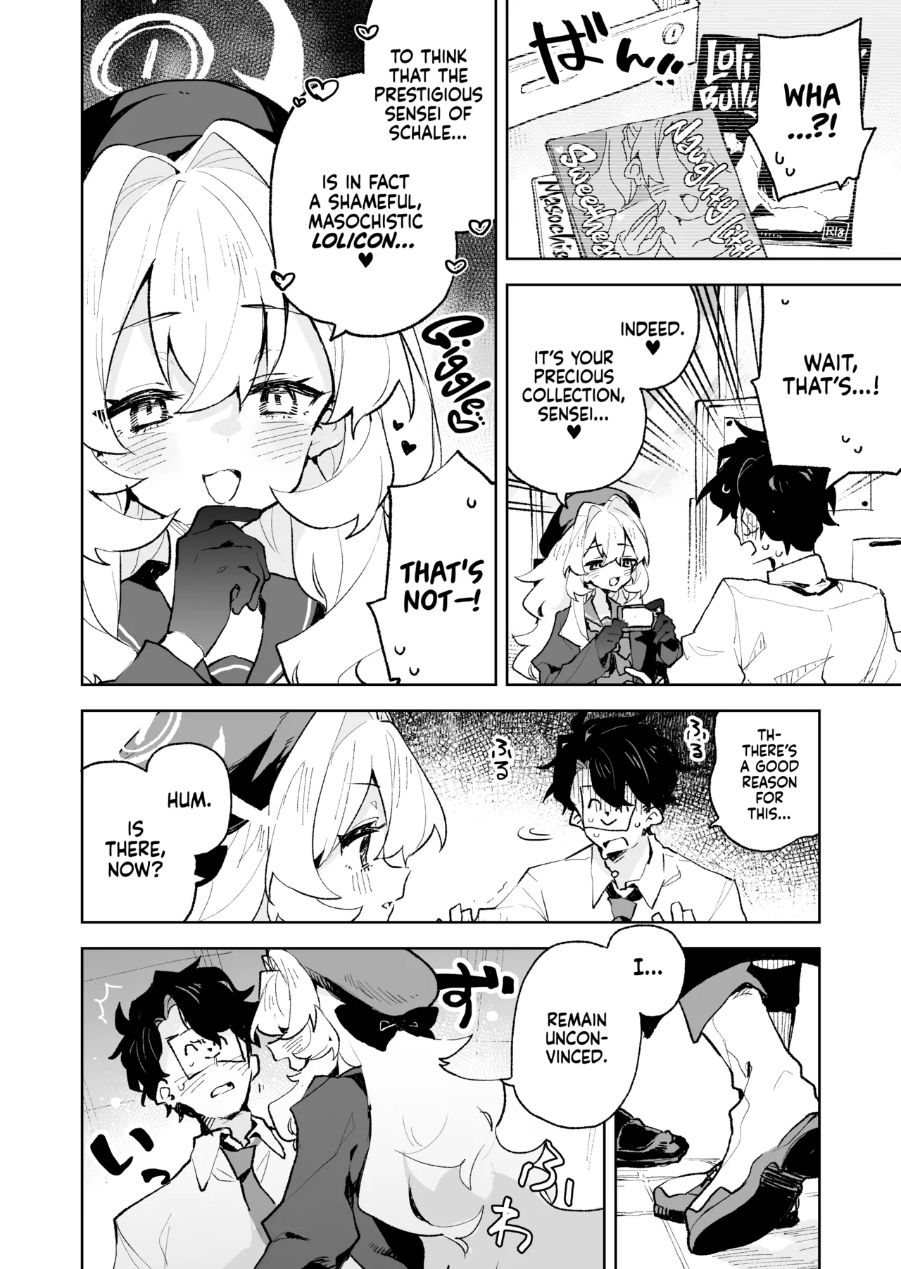 Niyaniya Kyouju no Ama Zeme Gotoki ni Makenai ga!? | I Won't Be Defeated by Professor Niyaniya's Tantalizing Temptations! page 3 full