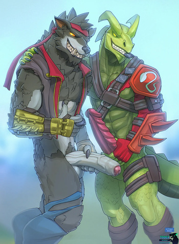 [Todex] Dire + Hybrid (Fortnite) cover