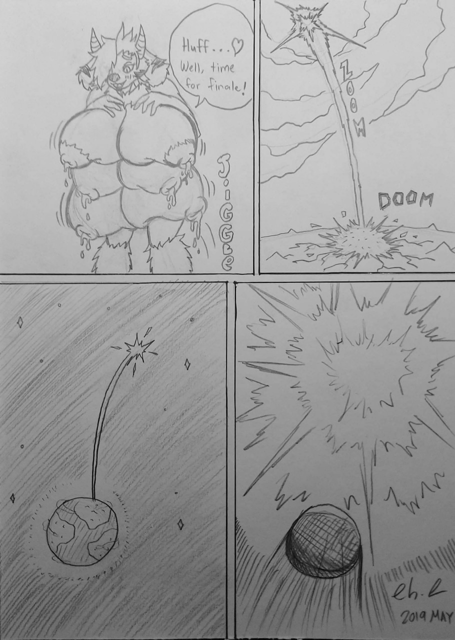 Ursidia's Milky Burden: Butt Ending page 5 full