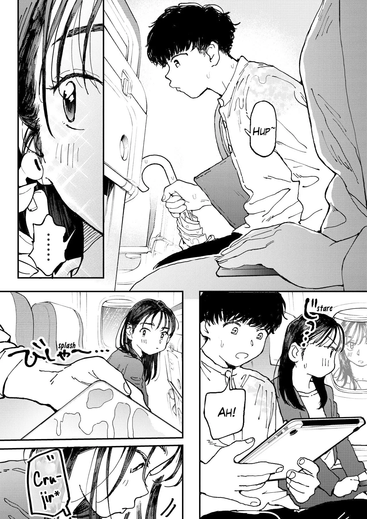Muramura OL-san wa Hikouki no Naka demo Seiyoku o Mitashitai | La Calenturienta Onee-san Incluso en un Avión Quiere Satisfacer sus Deseos Sexuales page 4 full