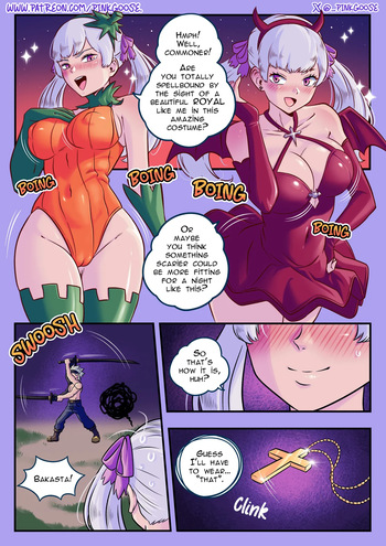 [PinkGoose] Noelle x Asta x Nero comic (Black Clover) cover
