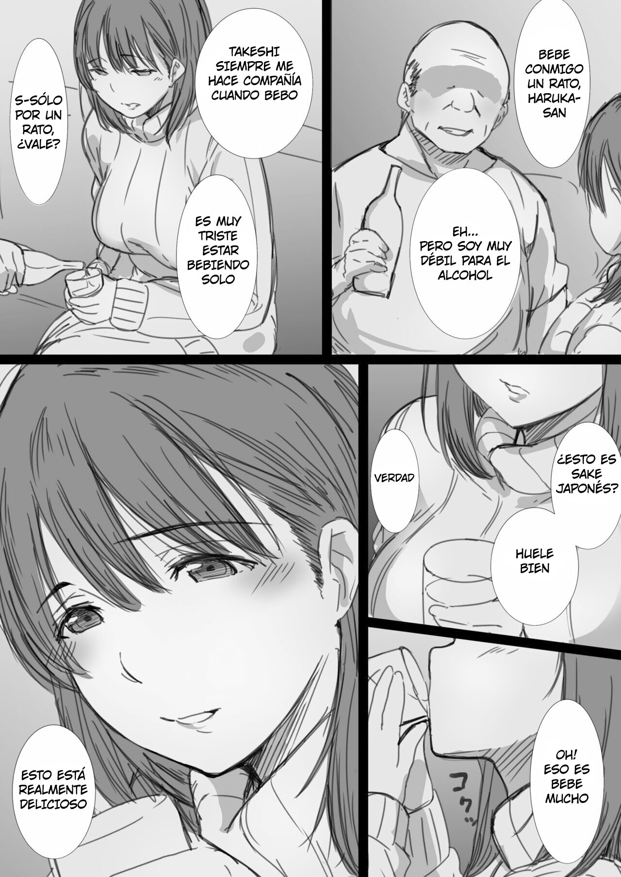 Netorare Hitozuma -Ochiteyuku Kankaku- | Esposa Infiel -El Sentimiento de Caer- page 8 full