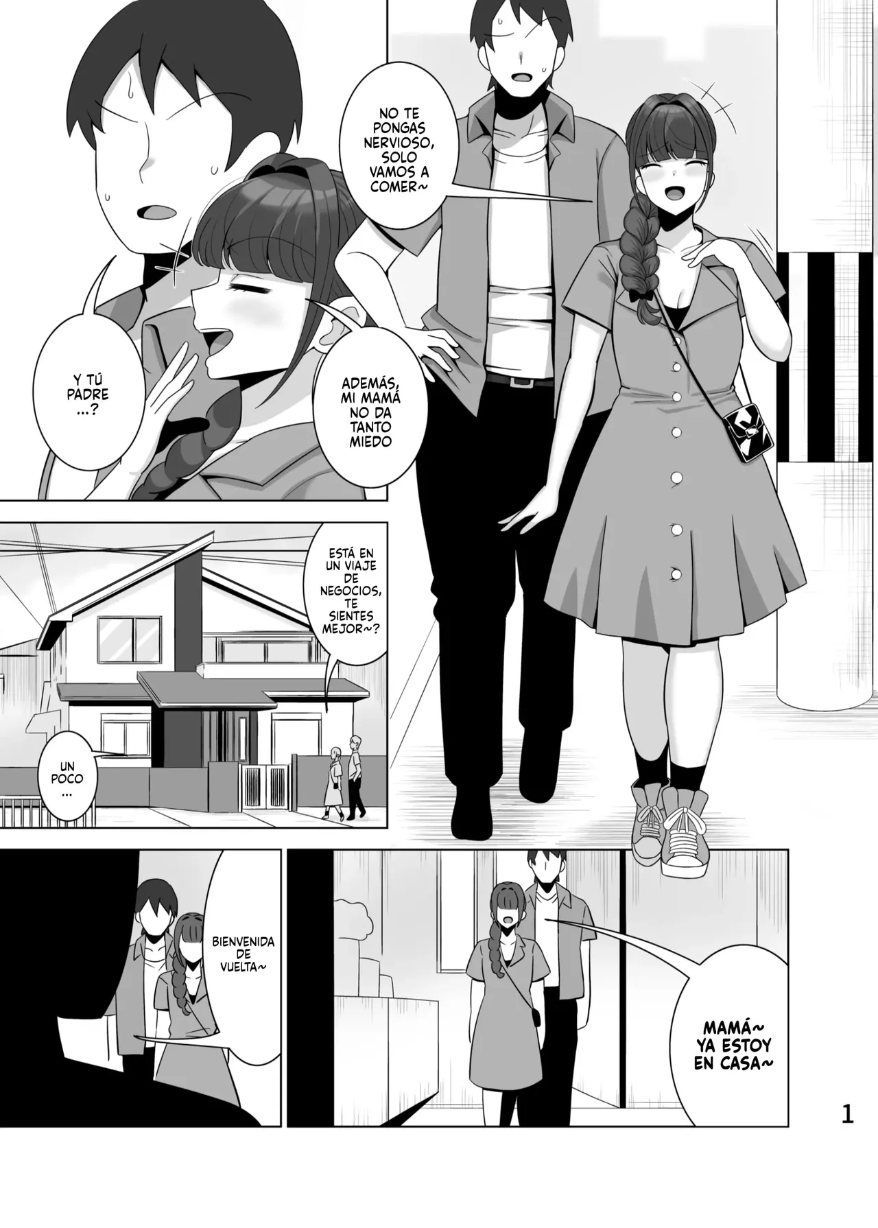 Musume no kareshi o netoru haha | Una Madre que Tiene Sexo con el Novio de su Hija page 2 full