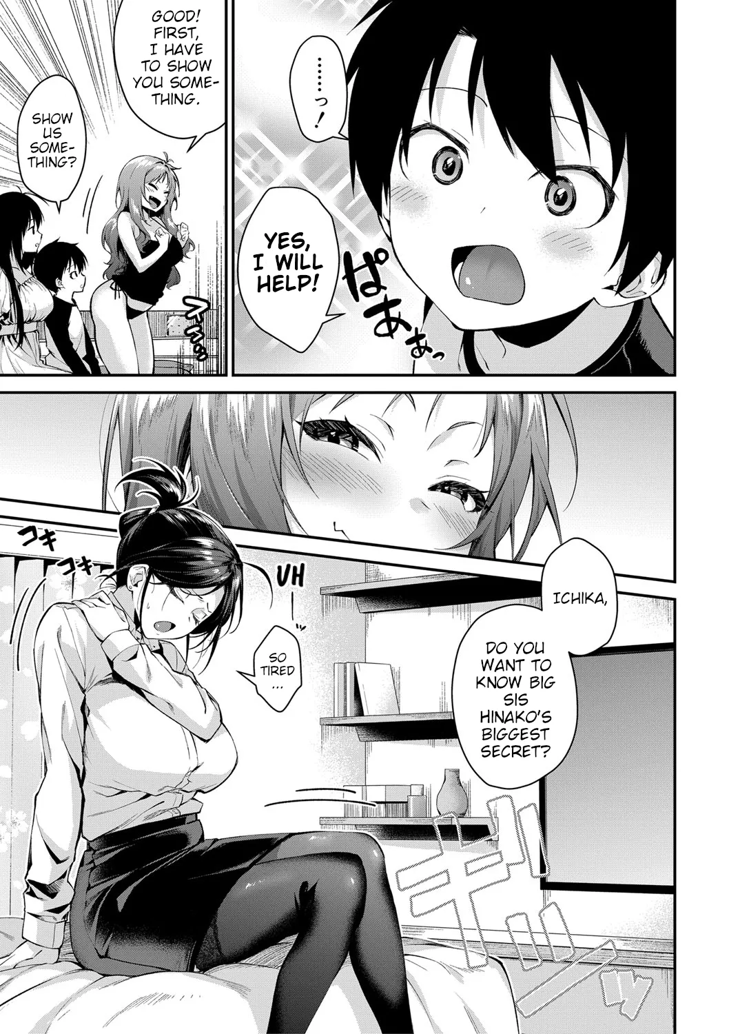Onee-san-tachi to Sex Shiyo - Let's SEX with Sisters Ch. 3 page 5 full