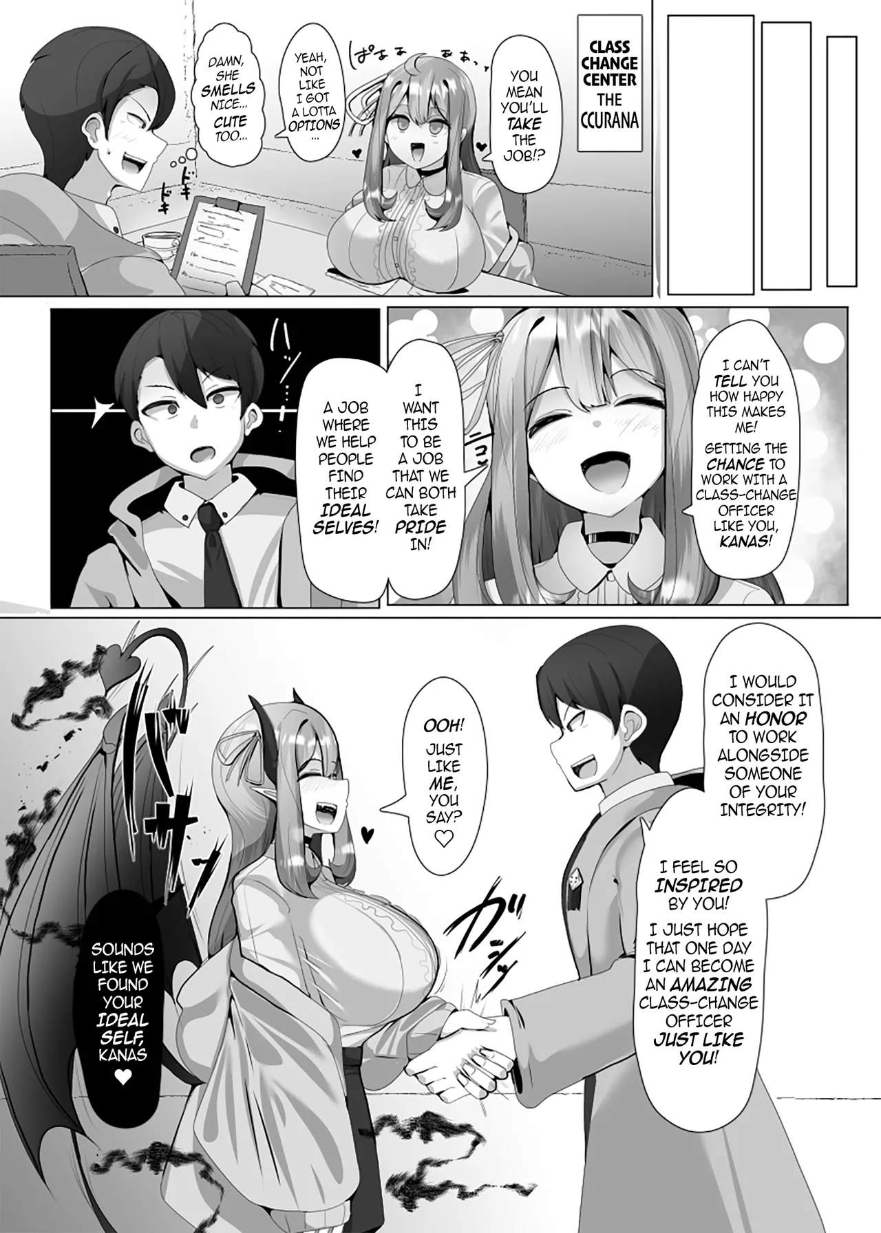 The House of Evil Class Change 1 page 6 full