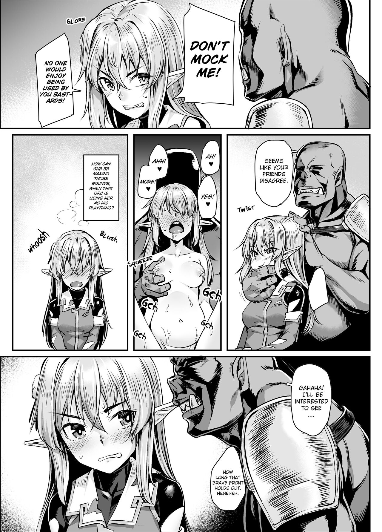 Orc ni Torawareta Elf wa | Taken by Orcs page 6 full