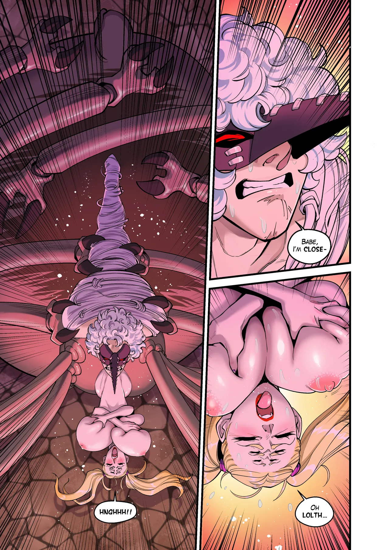 Evil Spinnerette x Bloodcrow 2 page 11 full