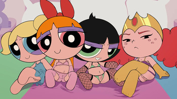 [Goth Reaper] Powerpuff Girls + Princess cover