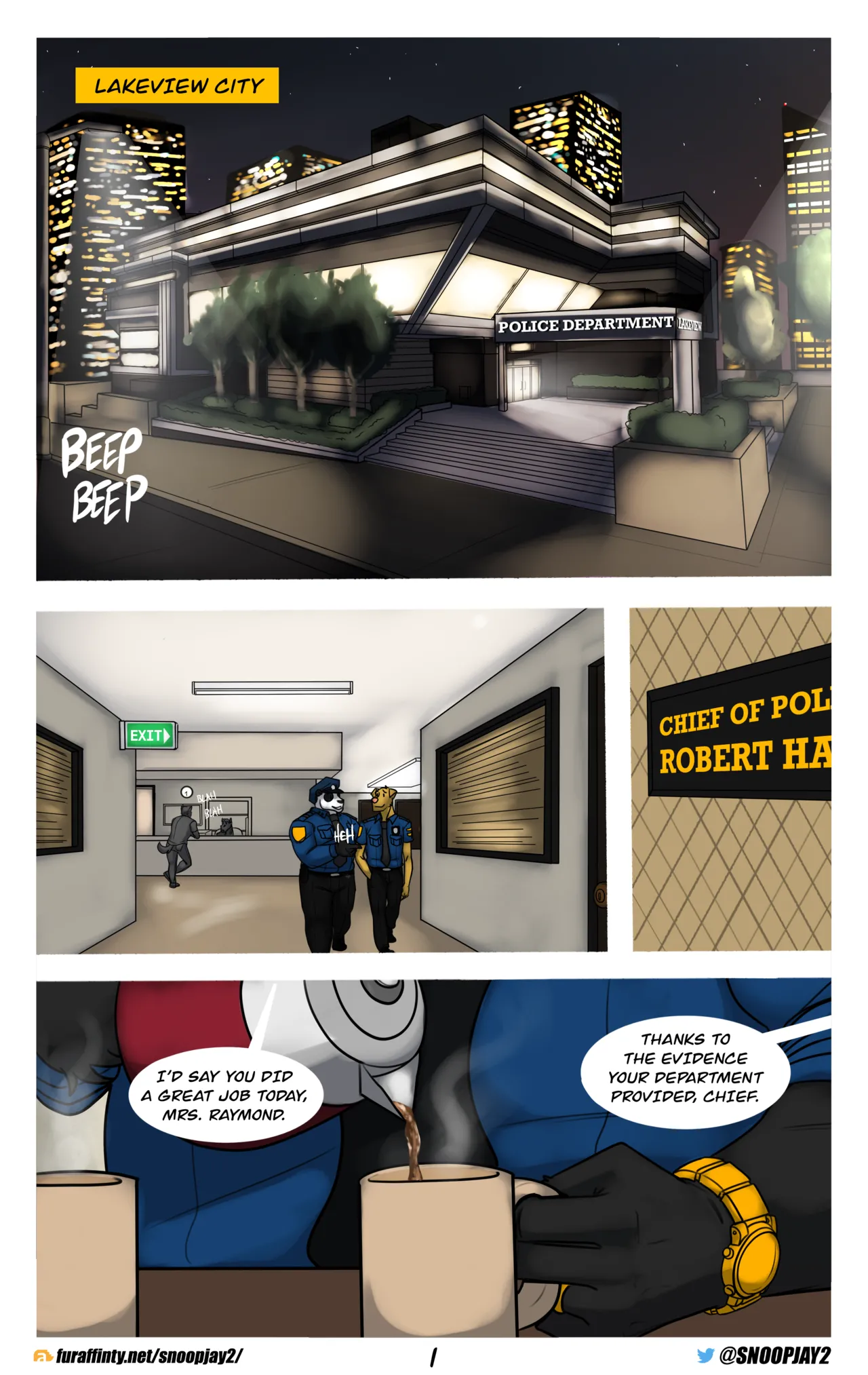 The Raymonds: Chapter 1 - Wife Swap page 2 full