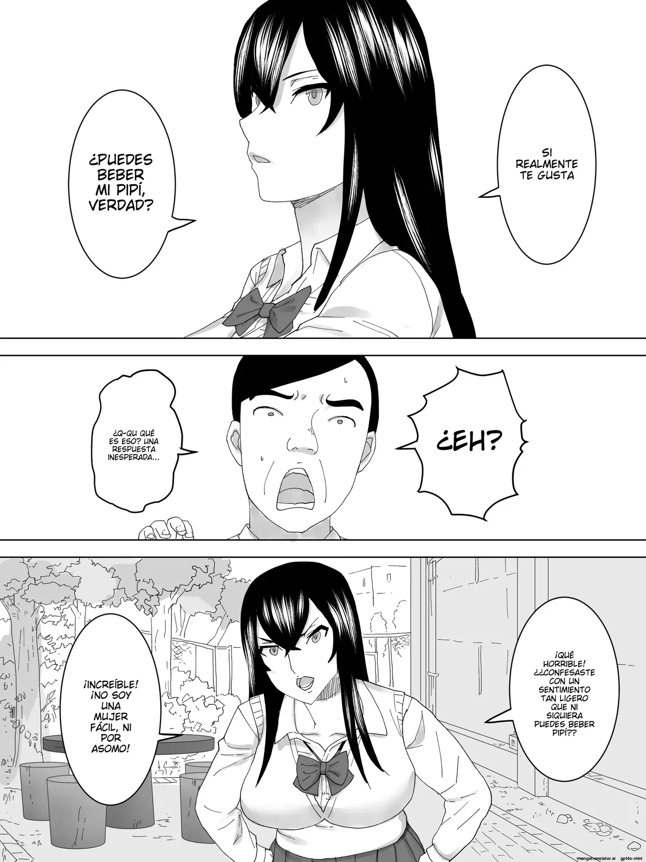 La confesion amorosa del water-Benki no kokuhaku page 2 full