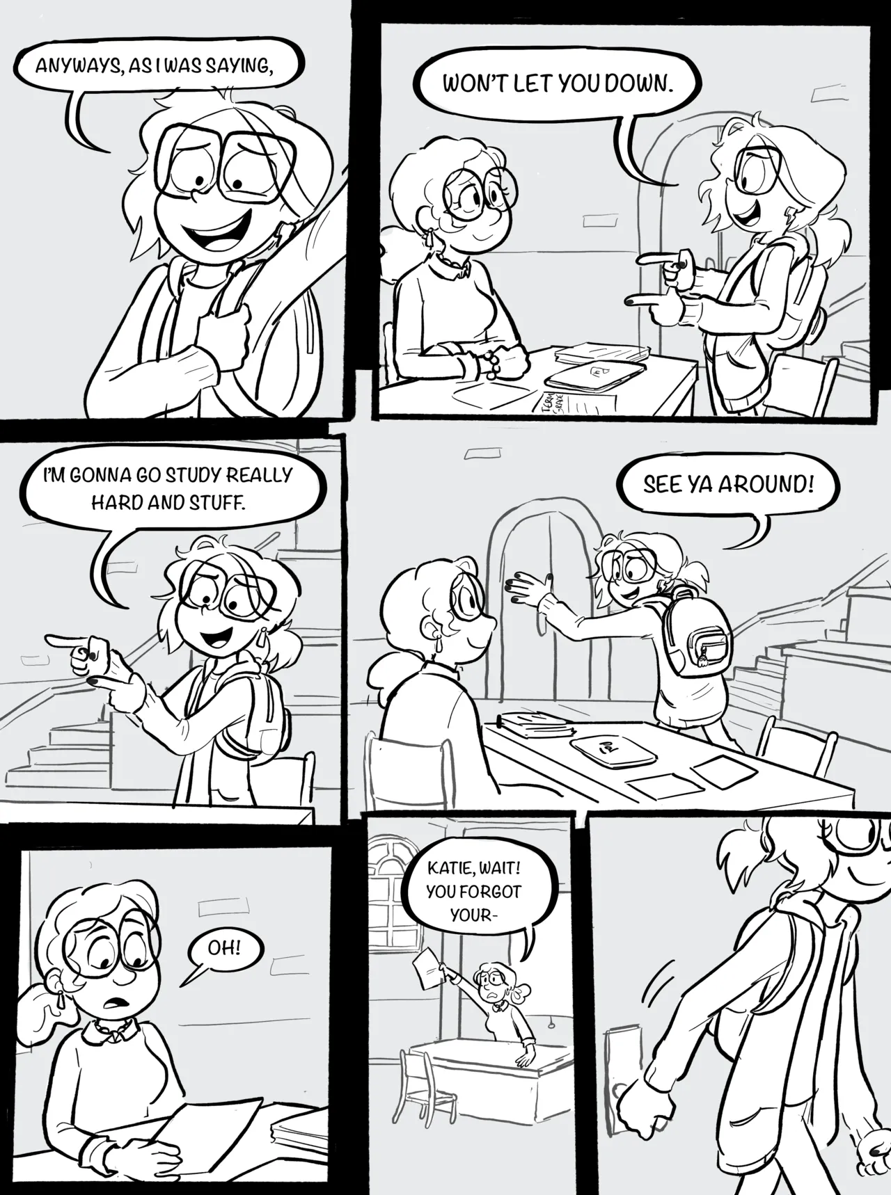 PolitePuppet/vee - Katie Mitchell page 9 full