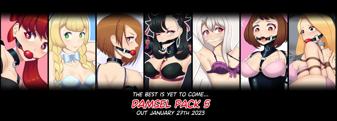 Damsel Packs 1 - 5 page 1 full