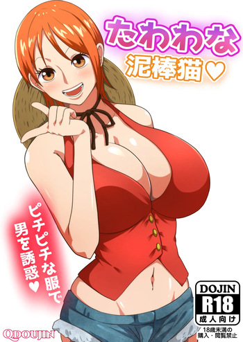 [Q Doujin] Tawawa na Dorobouneko (One Piece) cover