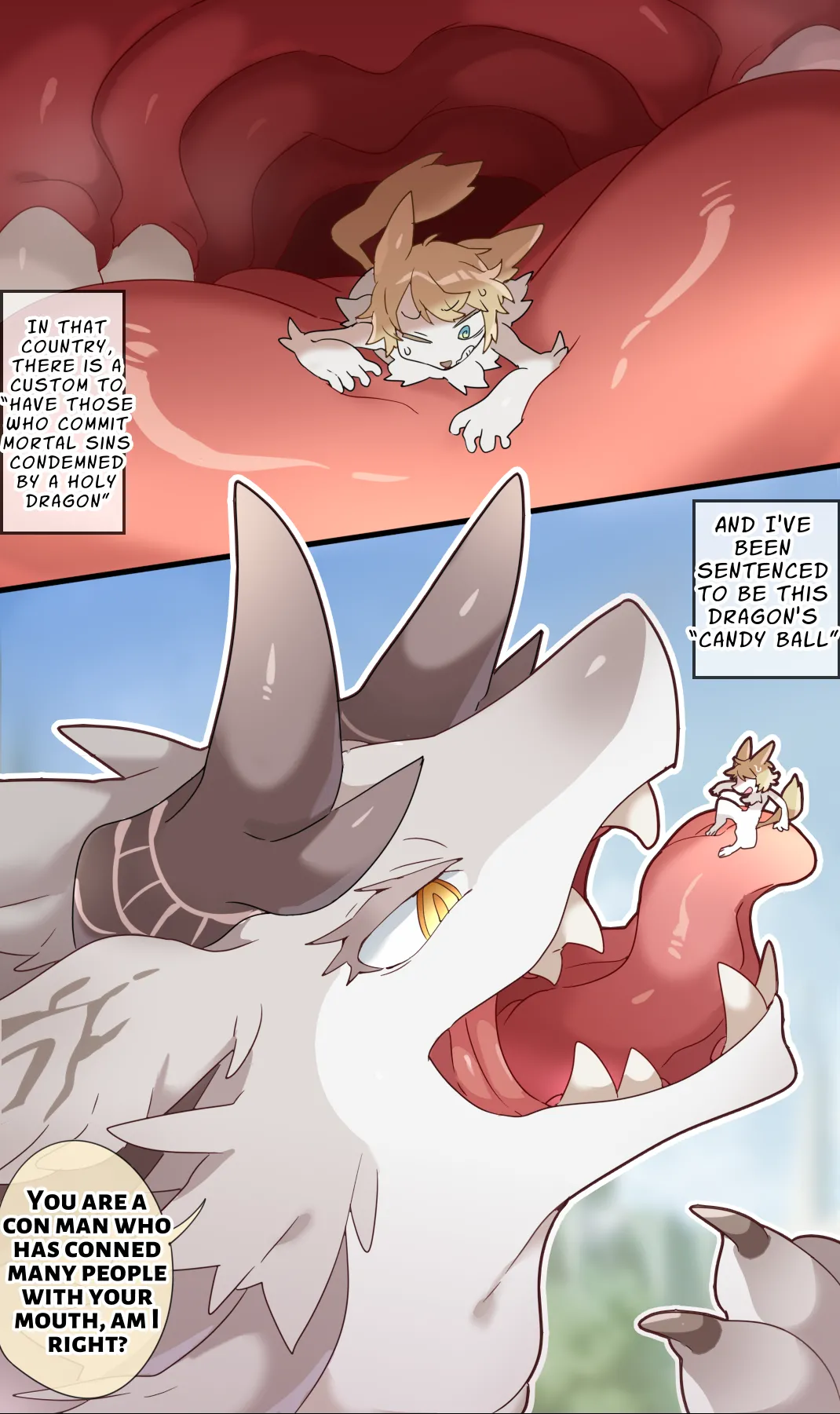 Giant Dragon Vore page 1 full
