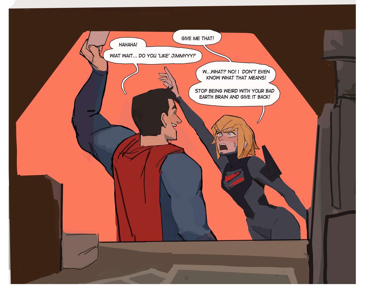 Supergirl x Jimmy page 2 full