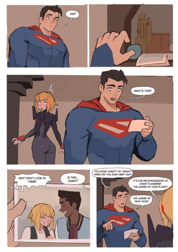 [Amugea] Supergirl x Jimmy [My Adventures with Superman] cover