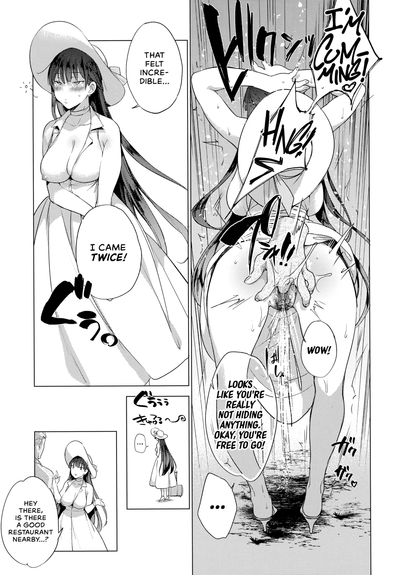 Natsu no Ojou-san ga Yukizuri Omanko Shitekureru | A Summer Lady Willing To Have A Casual Fuck page 8 full