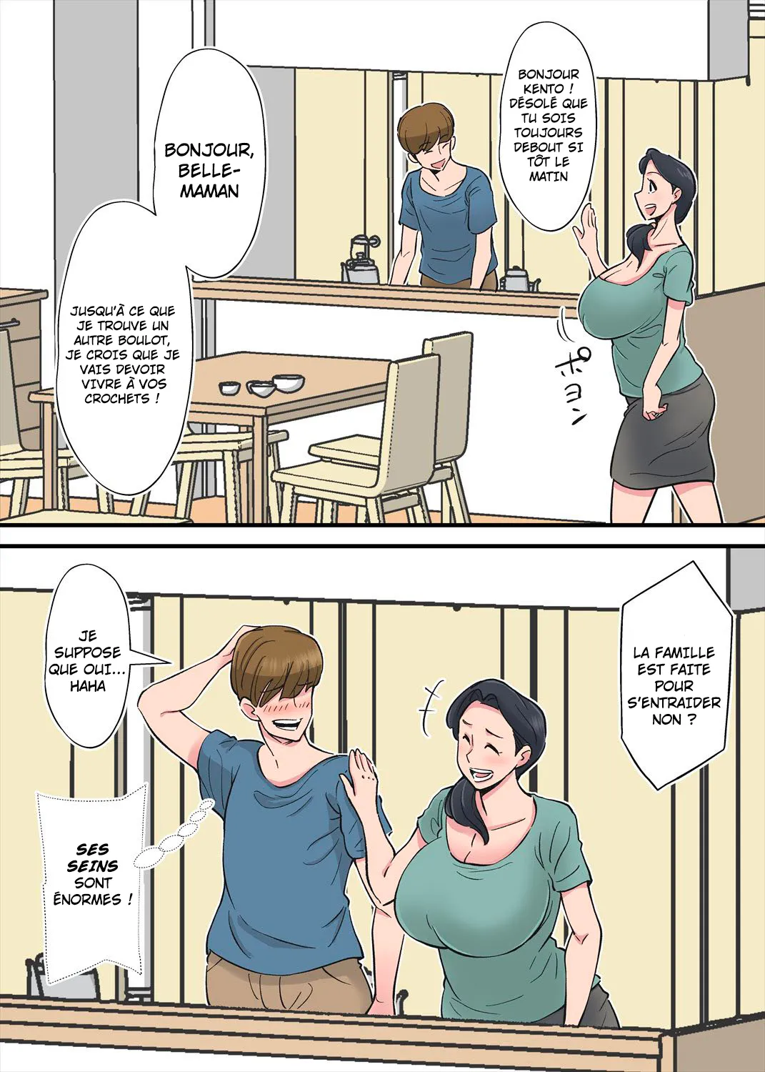 Hentai Kansoku ~Yome no Bakunyuu Kaa-chan o Netoritai~ page 2 full