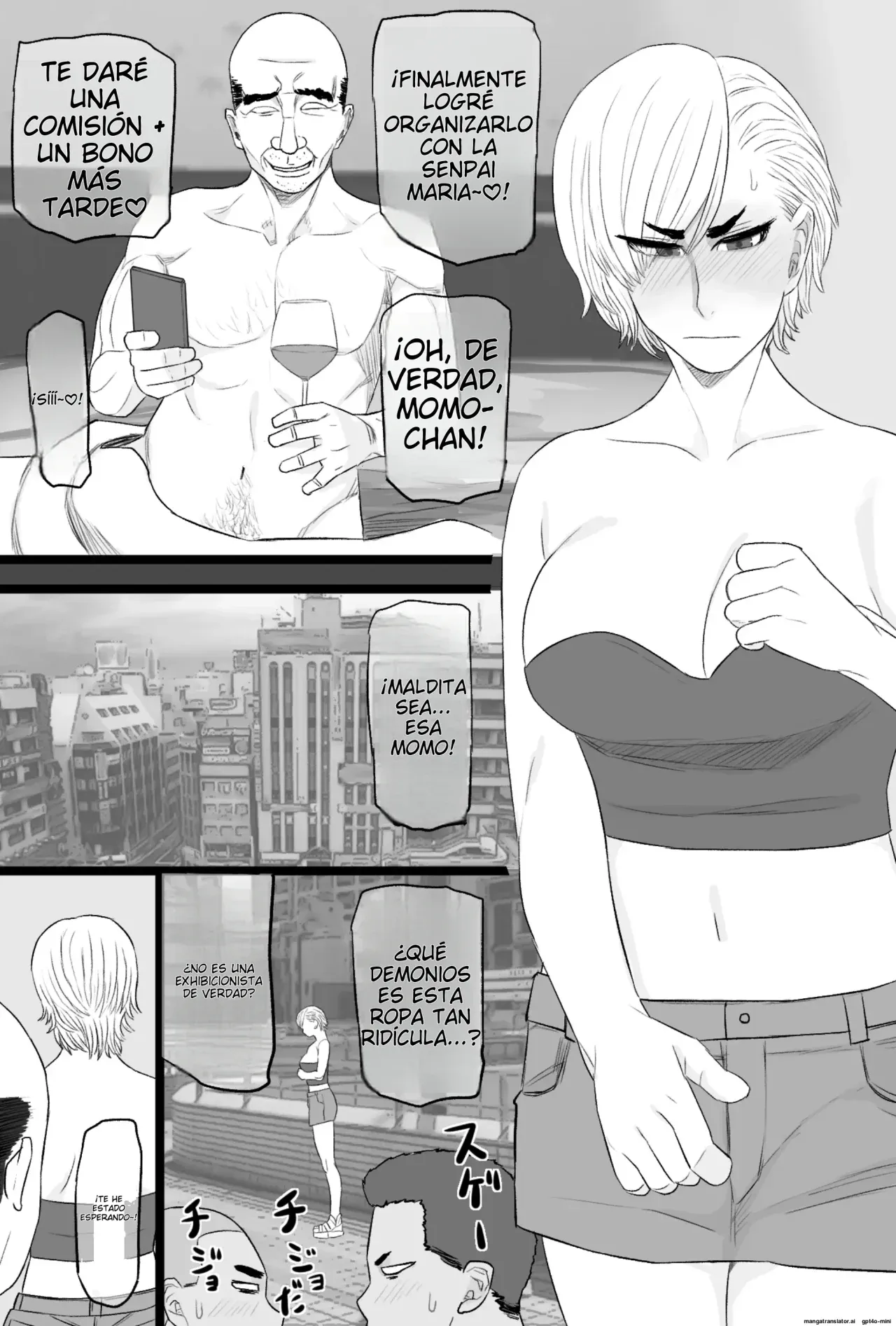 Senshoku Tsuma 7 ~Kenka Saikyou Motoyan Single Mother ga Dosukebe HihiJijii no Iro ni Somaru Made~ | Esposa Infiel 7 ~Madre Soltera y la Ex-Delincuente Juvenil más Temida se Rinde ante Viejo Pervertido~ page 12 full