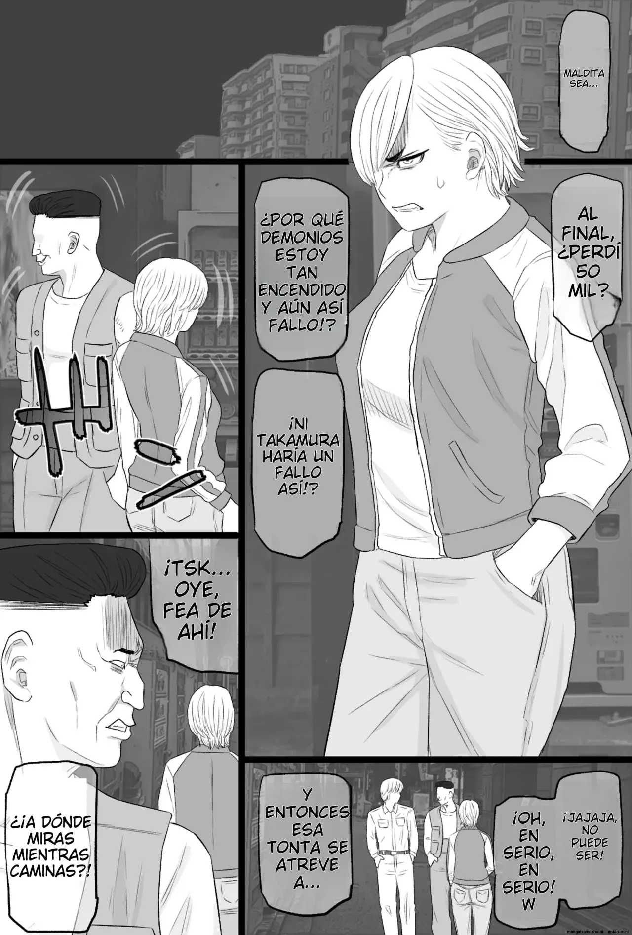 Senshoku Tsuma 7 ~Kenka Saikyou Motoyan Single Mother ga Dosukebe HihiJijii no Iro ni Somaru Made~ | Esposa Infiel 7 ~Madre Soltera y la Ex-Delincuente Juvenil más Temida se Rinde ante Viejo Pervertido~ page 5 full