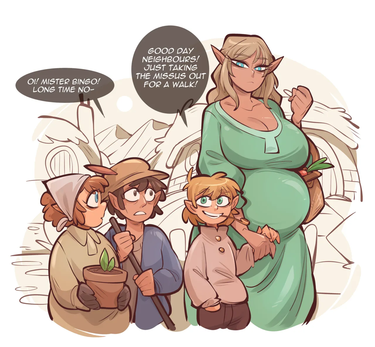 Elf x Halfling page 12 full