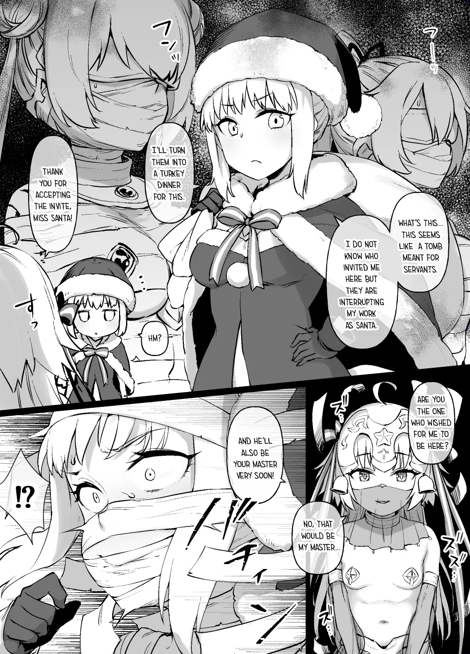 FGO MC Singularity - Santa Alter & Lily page 1 full