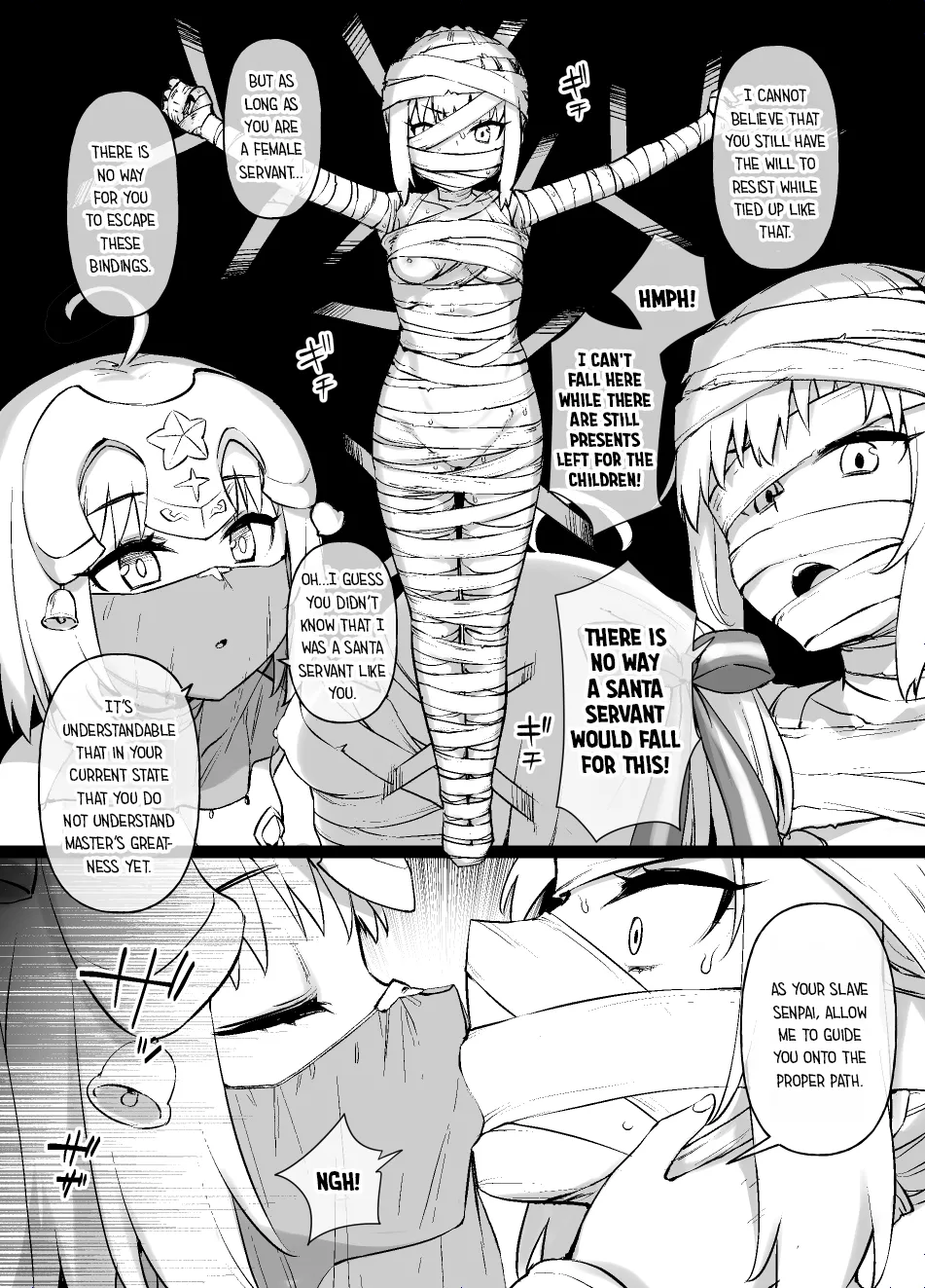 FGO MC Singularity - Santa Alter & Lily page 2 full