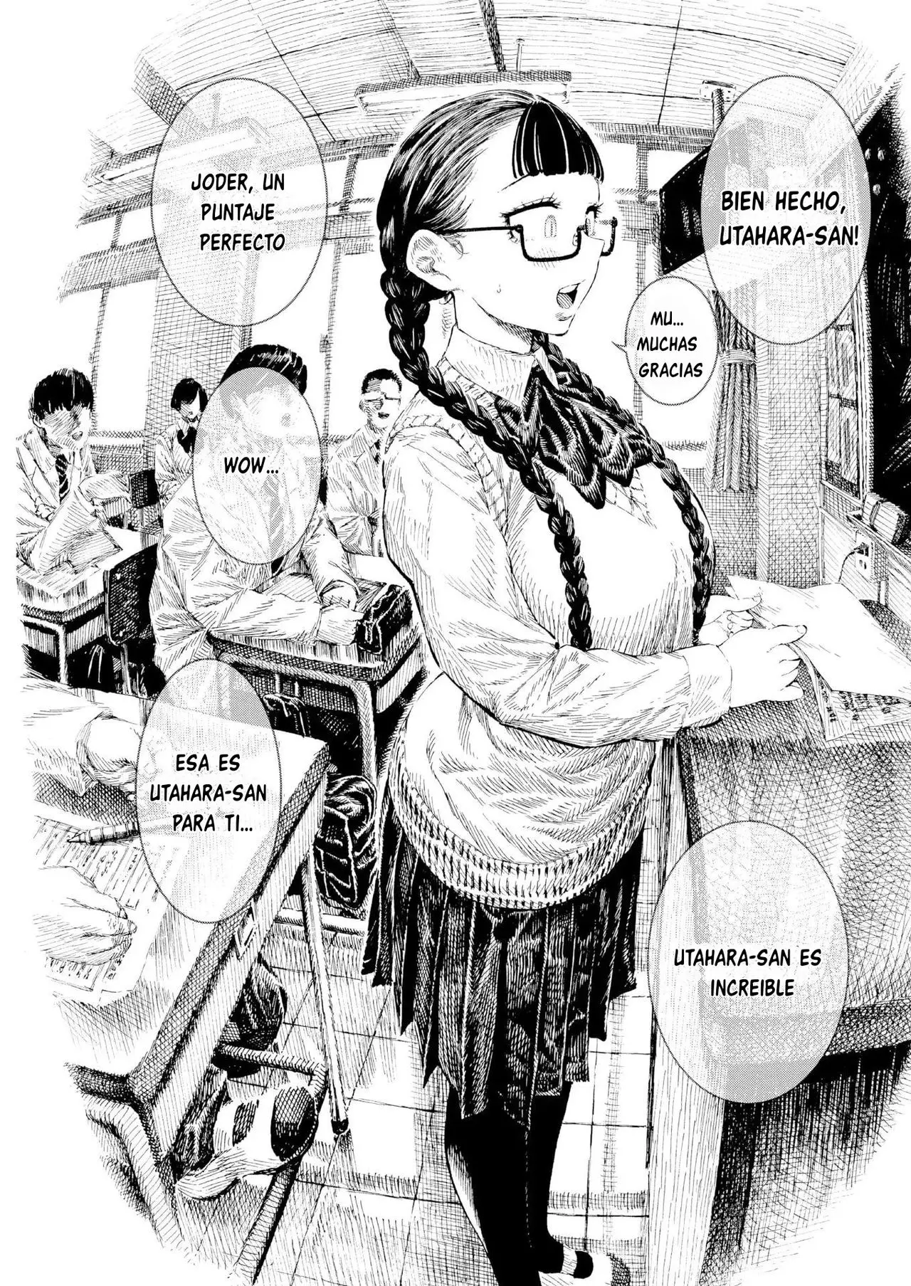 Training Utahara-san 1-4 | Entrenamiento de Utahara-san 1-4 page 2 full