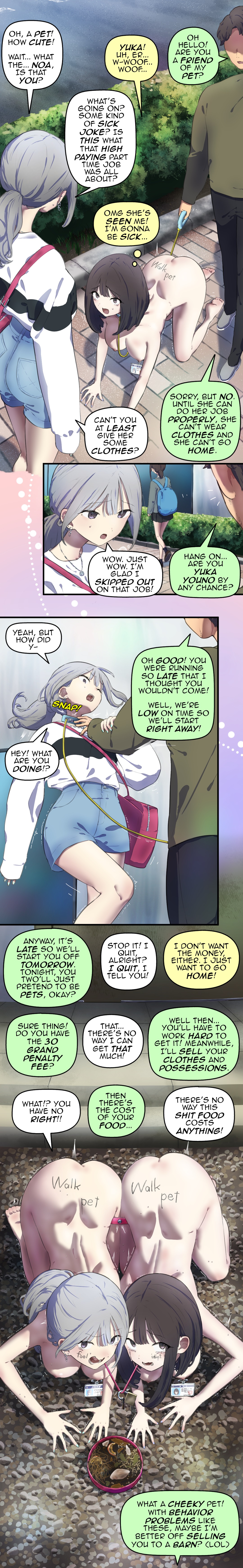 Pet walking part-time job 1 & 2 page 4 full