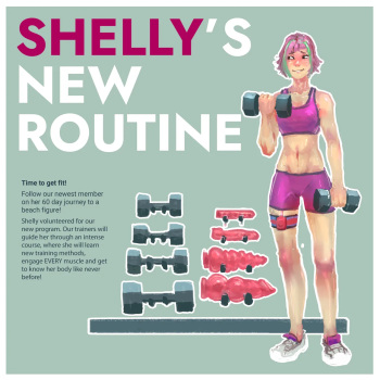 [Convolute] Shelly's New Routine cover