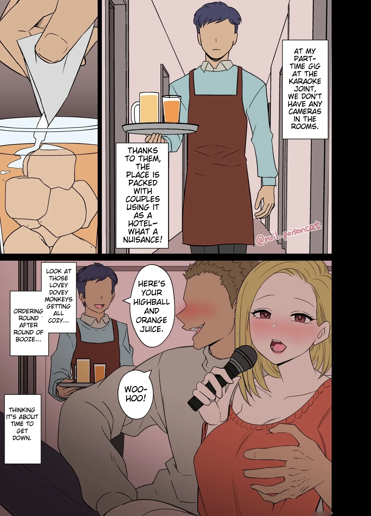 Yotta Kappuru ni Warui Koto o Suru Hanashi | A Story About Doing Bad Things to a Drunk Couple page 2 full