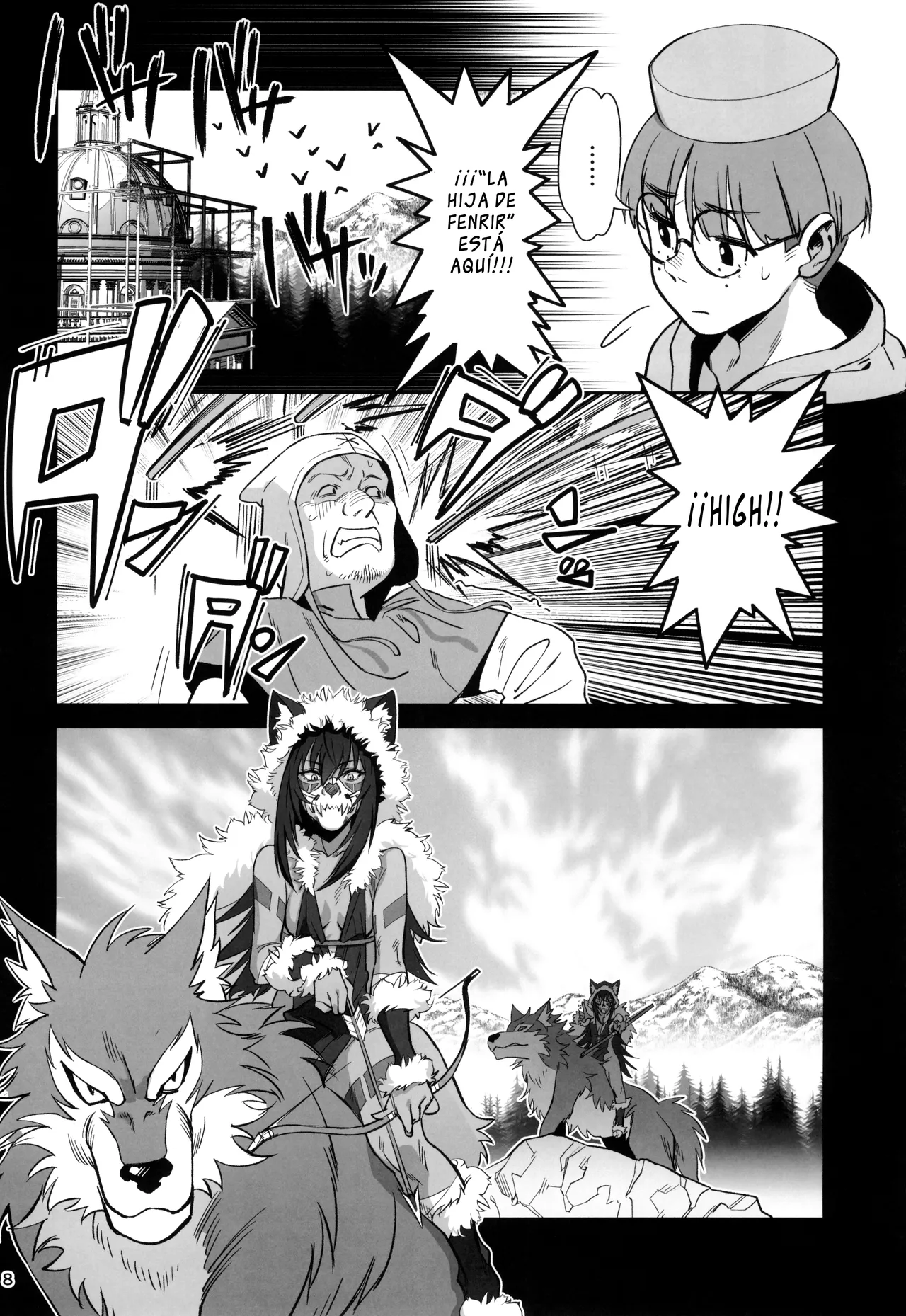 Mori o Mamoru Ookami Shoujo ga Inkou Shisai ni NTRreta Hanashi page 8 full